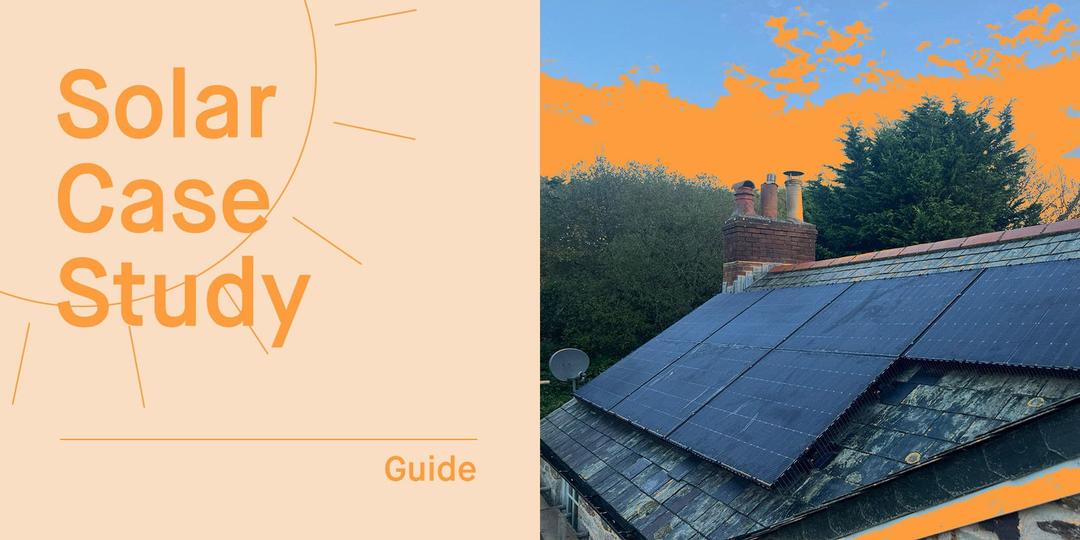 Domestic Solar Panel Case Study: James Burke, Cornwall